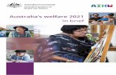Australias Welfare 2021 - In brief