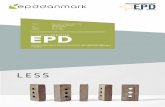 EPD - LESS - Sorte & gråbrune mursten - MD-21031-EN - 01 ...
