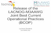 Release of the LACNOG-M3AAWG Joint Best Current ...