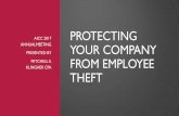 PROTCTING YOUR COMPANY FROM EMPLOYEE THEFT