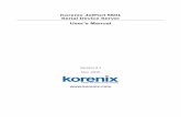 User’s Manual - Korenix
