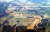 The Land Use Forcing of Climate: Models, Observations, and ...