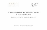 THERMOPHYSICS 2008 Proceedings - stuba.sk
