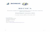 RECOCA final report - BONUS portal