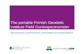 The portable Finnish Geodetic Institute ... - Polarisation