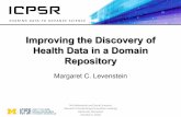 Improving the Discovery of Health Data in a Domain Repository