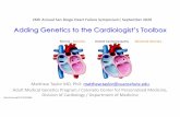 Adding Genetics to the Cardiologist’s Toolbox
