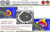 JTWC 2020 Operational Highlights, Challenges, and Future ...