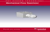 Mechanical Flow Restrictor - Synventive
