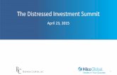 The Distressed Investment Summit - Hilco Global
