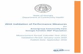 Validation of Performance Measures