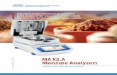MA X2.A Moisture Analyzers - Radwag