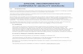 EPICOR, INCORPORATED CORPORATE QUALITY MANUAL