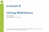Lesson 8 Using WebViews - tjach.pl