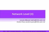 Network Level (II)