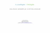 GLASS SAMPLE CATALOGUE - Leadlight Delight