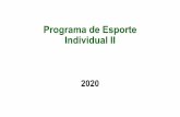Programa de Esporte Individual II - edisciplinas.usp.br