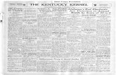 Best Copy Available THE KENTUCKY KERNEL