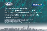 Low-dose aspirin for the prevention of atherothrombosis ...