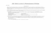 AP BIO Unit 3 Released FRQs - Hazleton Area High School