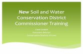 New Soil and Water Conservation District Commissioner Training