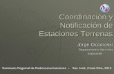 Coordinación y Notificación de Estaciones Terrenas