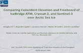 Comparing Coincident Elevation and Freeboard of IceBridge ...