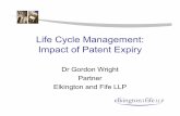 Life Cycle Management: Impact of Patent Expiry