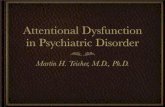 Attentional Dysfunction in P sychia tric Disor der
