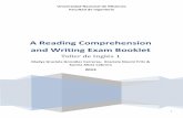 A Reading Comprehension and Writing Exam Booklet