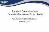Fort Worth Convention Center Expansion Overview and ...