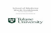 School of Medicine Wards Guidebook - Tulane University