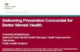 Delivering Prevention Concordat for Better Mental Health