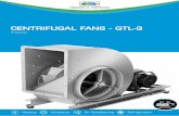CENTRIFUGAL FANS - GTL-3