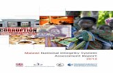 Malawi National Integrity System Assessment Report 2013