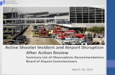 Active Shooter Incident and Airport Disruption After ...