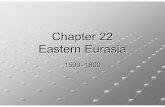 Chapter 22 Eastern Eurasia - Mr. Farshtey