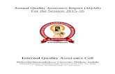 Annual Quality Assurance Report (AQAR) For the ... - Mullana