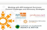 Current Challenges and Advocacy Strategies Working with ...