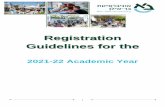 Registration Guidelines for the