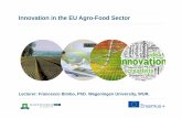 Innovation in the EU Agro-Food Sector