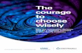 The courage to choose wisely - GVSU