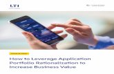 How to Leverage Application Portfolio Rationalization to ...