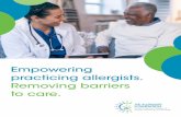 Empowering practicing allergists. to care.