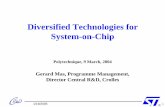 Diversified Technologies for System-on-Chip