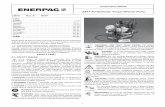 Instruction Sheet ZA4T Air-Hydraulic Torque Wrench Pump