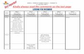 GRADE 6 MONTHLY PLANNER TUESDAY 1 THURSDAY 31 S.Y. …