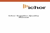 Ichor Supplier Quality Manual - Ichor Systems