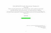 [Draft]/[Final] Review Report î ì í8 Second phase of ...