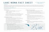LAKE NONA FACT SHEET